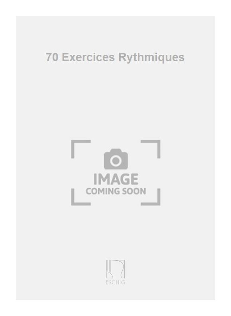 70 Exercices Rythmiques